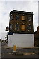 TQ3570 : Penge: the Alexandra pub, boarded up by Christopher Hilton