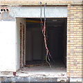 SP3576 : Detail of the south end of derelict Calcott House, Willenhall, Coventry by Robin Stott