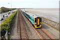 SJ1482 : The North Wales Coast Line at Ffynnongroyw by Jeff Buck