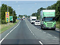 TF3525 : HGV on Westbound A17 near to Holbeach by David Dixon