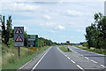 TF5020 : Eastbound A17 near Walpole Cross Keys by David Dixon