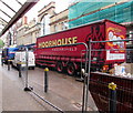 ST3088 : Moorhouse Huddersfield lorry in Cambrian Road, Newport by Jaggery