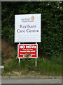 TM1052 : Baylham Care Centre sign by Geographer