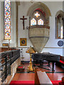 SU3802 : Beaulieu Abbey Church Pulpit by David Dixon