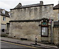 SO8700 : Minchinhampton Parish Council noticeboard and green plaque by Jaggery