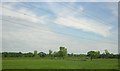 SJ8376 : View east under the pylon line, Gatley Green by Christopher Hilton