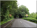 TL9886 : Entering East Harling on the B1111 Church Road by Geographer