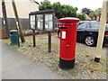 TL9986 : Market Square Postbox & East Harling Village Notice Board by Geographer