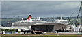 J3677 : Cruise ship "Queen Elizabeth", Belfast (July 2016) by Albert Bridge