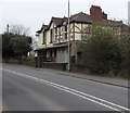 ST3389 : Caerleon Road semis on the south bank of the River Usk, Newport by Jaggery