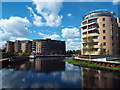 TQ3586 : River lea near Clapton by Malc McDonald