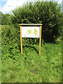 TM0178 : Thelnetham Fen sign by Geographer