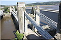 SH7877 : Conwy Suspension Bridge by Jeff Buck