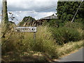 TM0276 : Hinderclay Village Name sign on School Road by Geographer