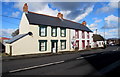 SM9310 : Houses at the northeast end of Milford Road, Johnston by Jaggery