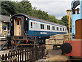 TL1597 : Former British Rail InterCity sleeping car at Ferry Meadows station by Paul Bryan