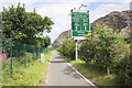 SH7378 : The Wales Coast Path approaching Penmaen-bach Point by Jeff Buck