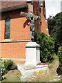 TM2934 : War Memorial outside St John's church, Felixstowe by Adrian S Pye