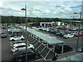 SJ8648 : Wolstanton Retail Park: Marks and Spencer car park by Jonathan Hutchins