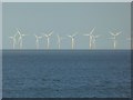 TR5373 : Wind turbines, Thanet Wind Farm by Philip Halling