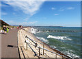 SX9878 : High Tide at Dawlish Warren by Des Blenkinsopp