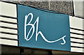 J3374 : "BHS" shop sign, Belfast (September 2016) by Albert Bridge