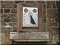 NZ2770 : Plaque and sundial, Dial Cottage, West Moor by Graham Robson