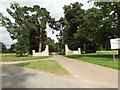 TL9568 : Entrance to Stowlangtoft Hall Nursing Home by Geographer