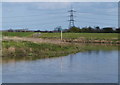 SK8164 : Navigation marker on a bend in the River Trent by Mat Fascione