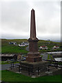 HU3733 : Grunasound War Memorial by John Lucas