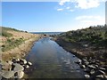 NU2801 : Water channel, Hauxley Nature Reserve by Graham Robson