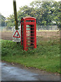 TM1485 : Disused Telephone Box on Wash Lane by Geographer