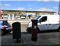 SJ8998 : Postbox, drop-box and tram stop by Gerald England