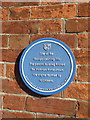 ST8623 : Shaftesbury: blue plaque on 4 Bell Street by Jonathan Hutchins