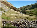 SN8174 : The Ystwyth valley near Cwmystwyth by Derek Voller