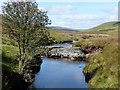 SN9071 : The River Elan. Looking up-stream from the bridge at Pont Ar Elan by Derek Voller