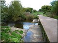 NY6620 : How fish get through the pipe bridge over Colby Beck by Christine Johnstone