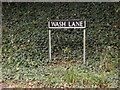 TM1590 : Wash Lane sign by Geographer