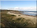 NZ4162 : Beach north of Souter Point by Graham Robson