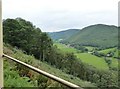 SN7278 : The Vale of Rheidol, taken from the train by Derek Voller