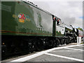 SD8022 : Flying Scotsman at Rawtenstall Crossing by David Dixon