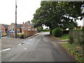 TM1686 : School Road, Tivetshall St.Margaret by Geographer