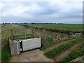 TL4077 : Jolly Banker's Flood Gates - The Ouse Washes by Richard Humphrey