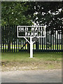 TM1384 : Old Hall Farm & Eldridge House signs by Geographer