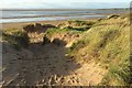 ST3263 : Dunes at Sand Bay by Derek Harper