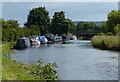 SD4511 : Boats moored along the Leeds and Liverpool Canal by Mat Fascione