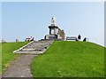 SN1300 : Monument to Prince Albert atop Castle Hill, Tenby by Derek Voller