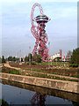 TQ3784 : City Mill River and ArcelorMittal Orbit by David Dixon