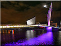 SJ8097 : MediaCity Bridge by David Dixon