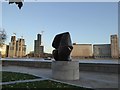 TQ3078 : Henry Moore sculpture in Riverside Walk Gardens by David Smith